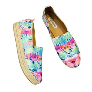 Steve Madden Pacifica Floral Espadrille Slip On 9